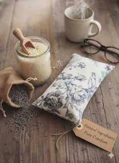 Lavender Rice Bag